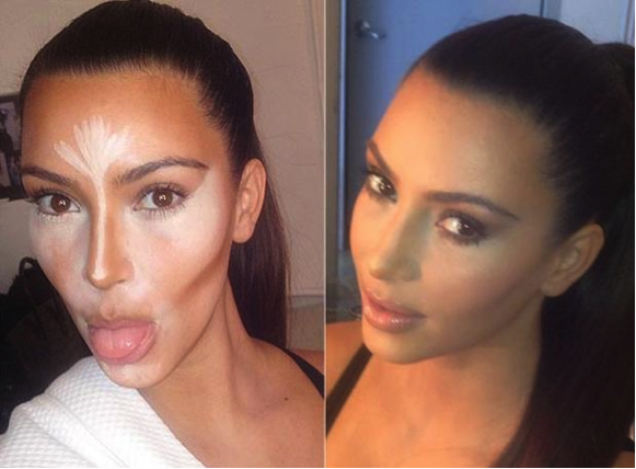 kim kardashian Before-And-After